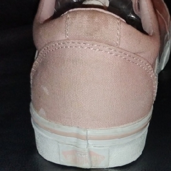 Vans Women's Light Pink Sneakers Women's 10/ Mens 8.5 - Picture 5 of 15